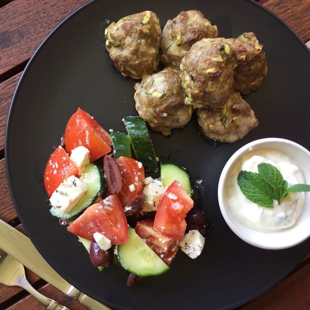 Lamb Meatballs W Minted Yoghurt - Soul Sister Health