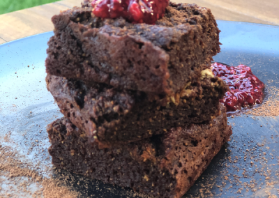 Sweet potato Chocolate brownie