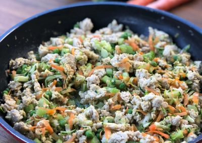 Easy Chicken & Veggie mince