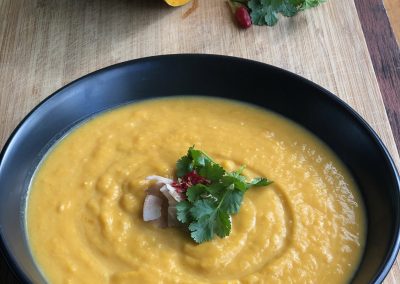 Pumpkin & Coconut Soup