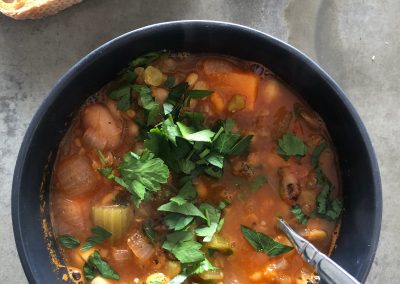 Italian style Minestrone soup