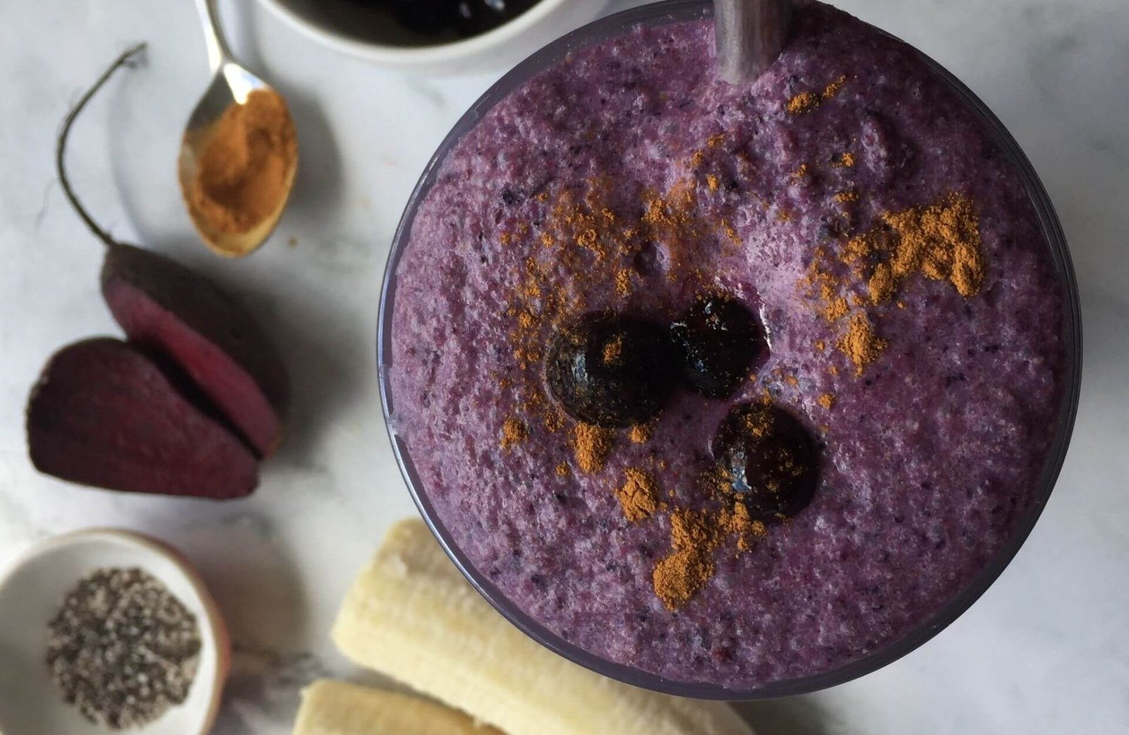 blueberry beet smoothie